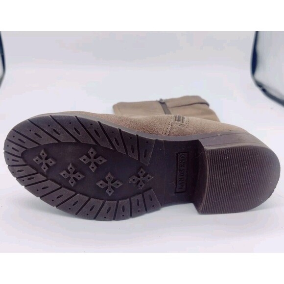 Lands End Boot Girls Size 12 RIGHT FOOT ONLY AMPUTEE! REPLACEMENT Tan Brown Shoe - Picture 3 of 5